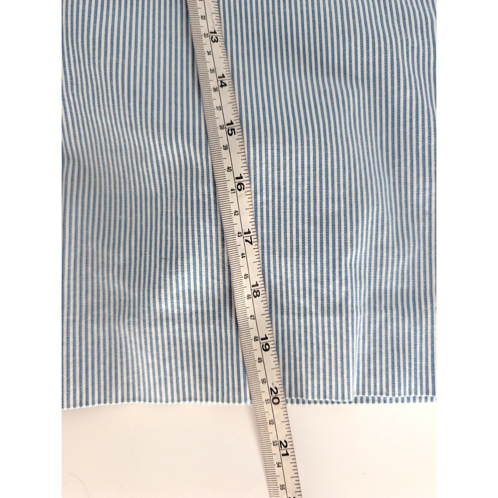LRL Ralph Lauren‎ Active Blue White Stripe Bermuda Shorts Classic Preppy Golf 4 - Picture 5 of 12